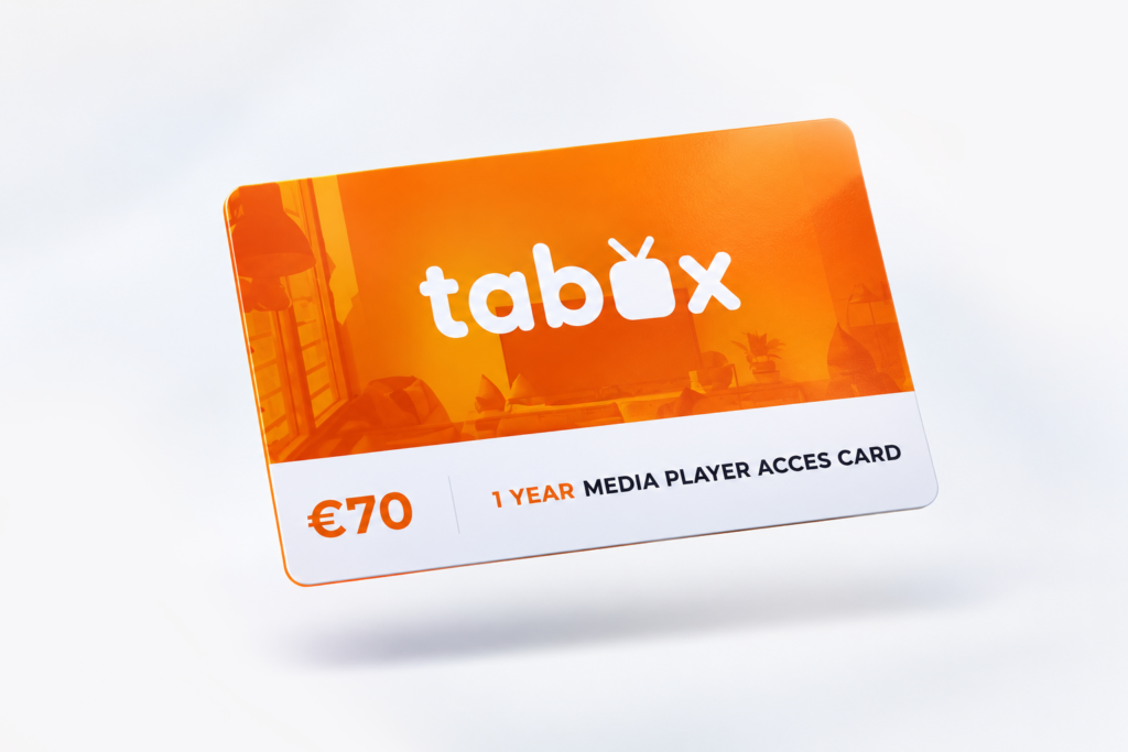 Tabox kodas 12 mėnesių prenumerata