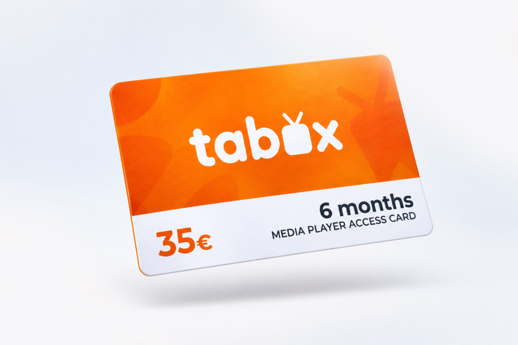 Tabox kodas 6 mėnesių prenumerata